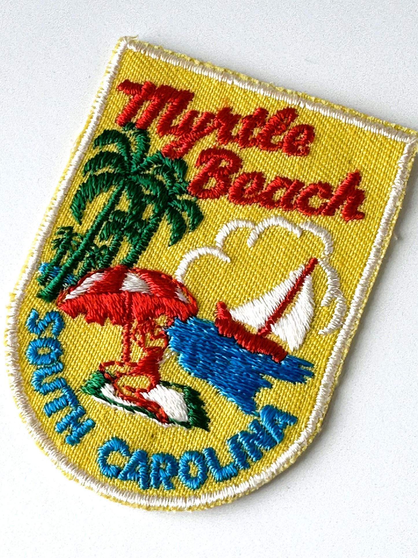 South Carolina Myrtle Beach Retro Vintage Patch