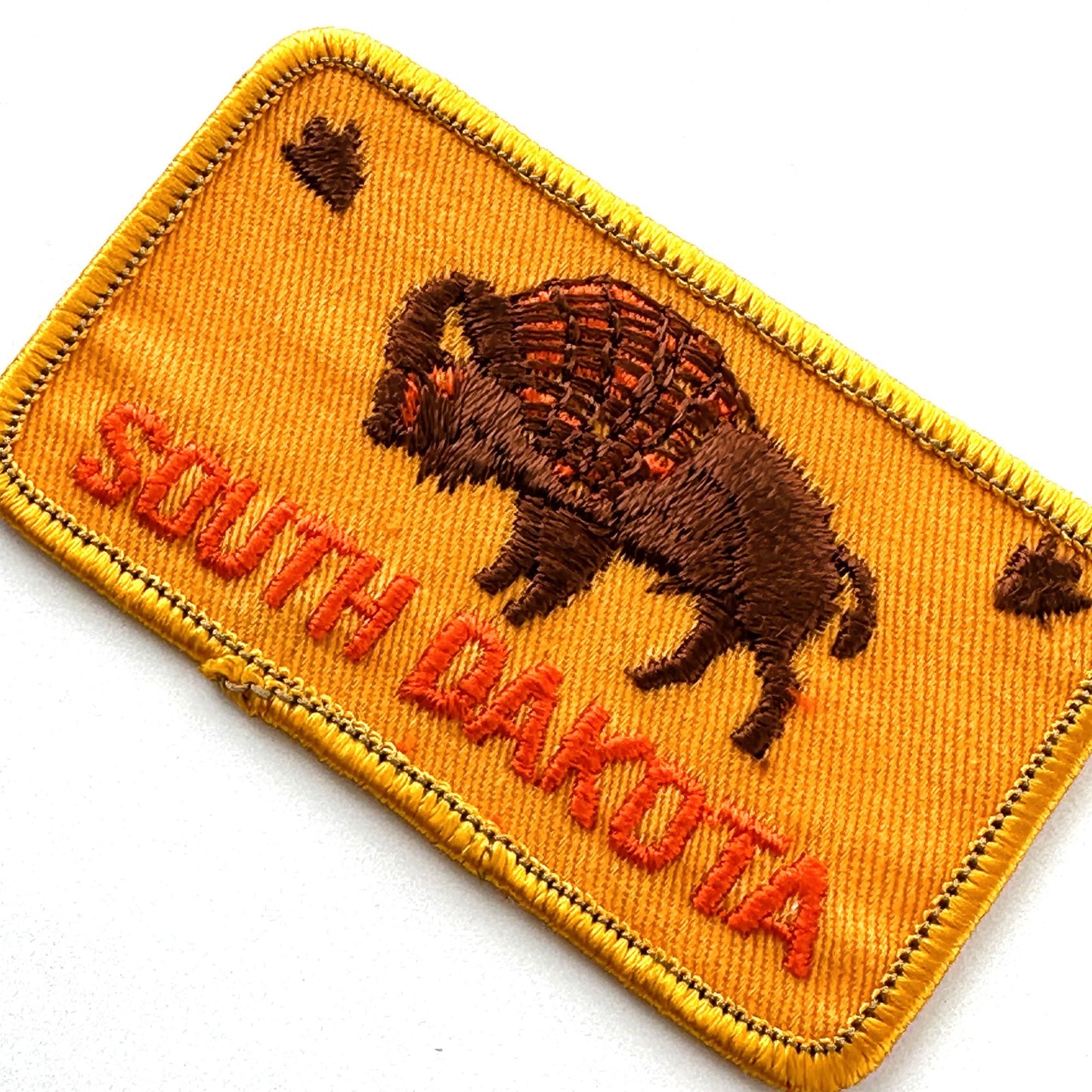South Dakota American Bison Vintage Patch