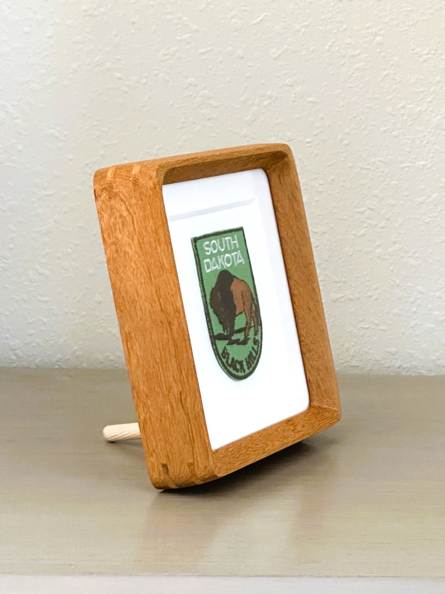 South Dakota Vintage Framed Travel Patch