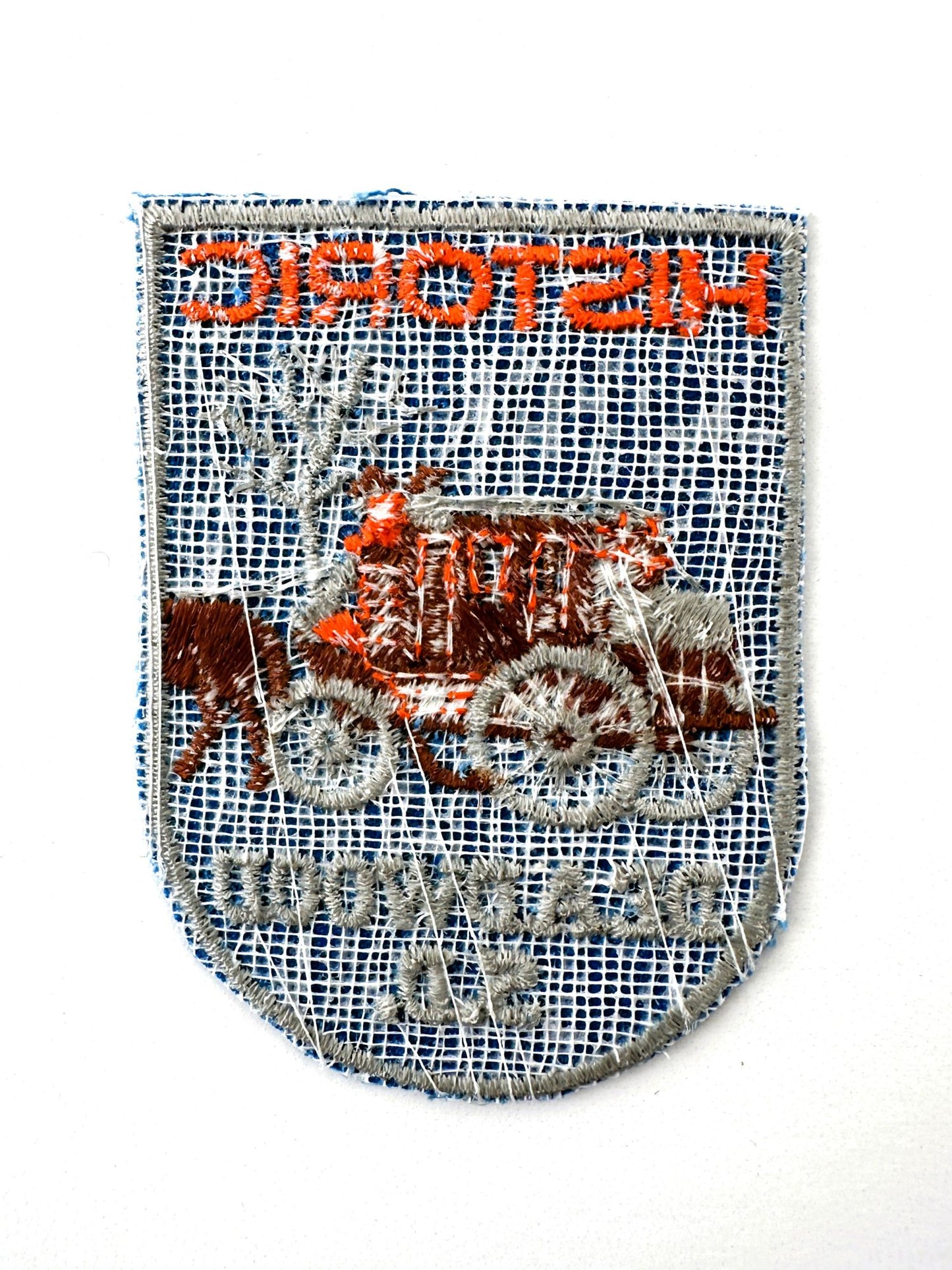 South Dakota Deadwood Stagecoach Vintage Patch