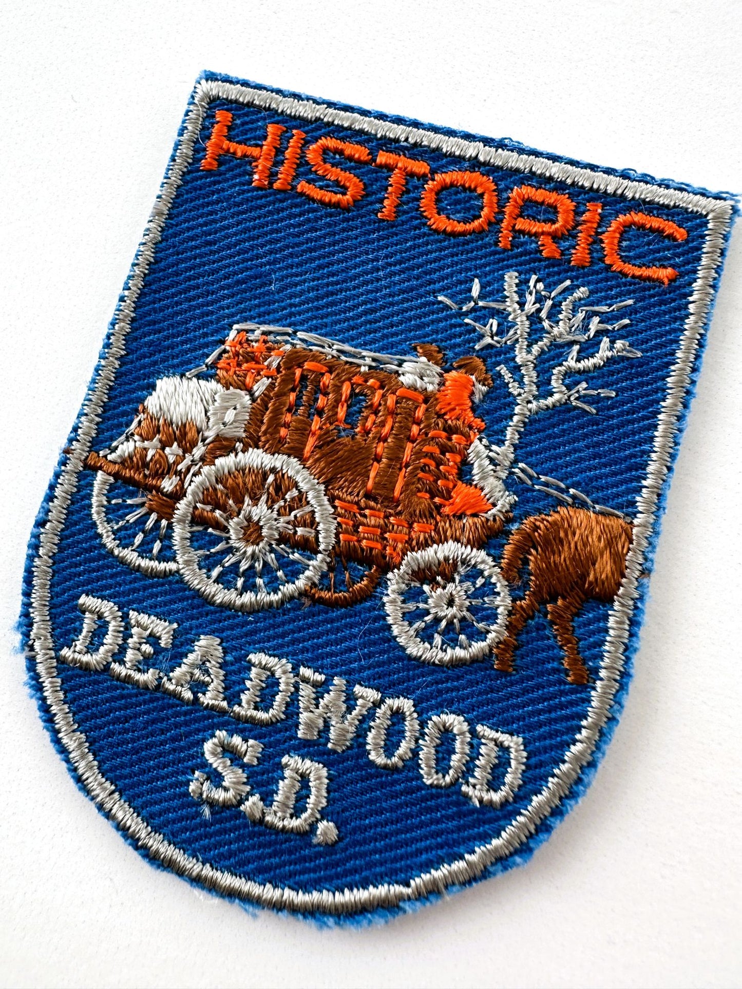South Dakota Deadwood Stagecoach Vintage Patch