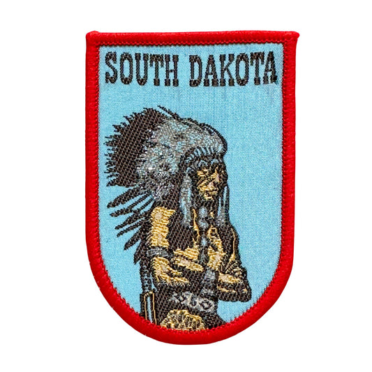 South Dakota Native American Vintage Patch