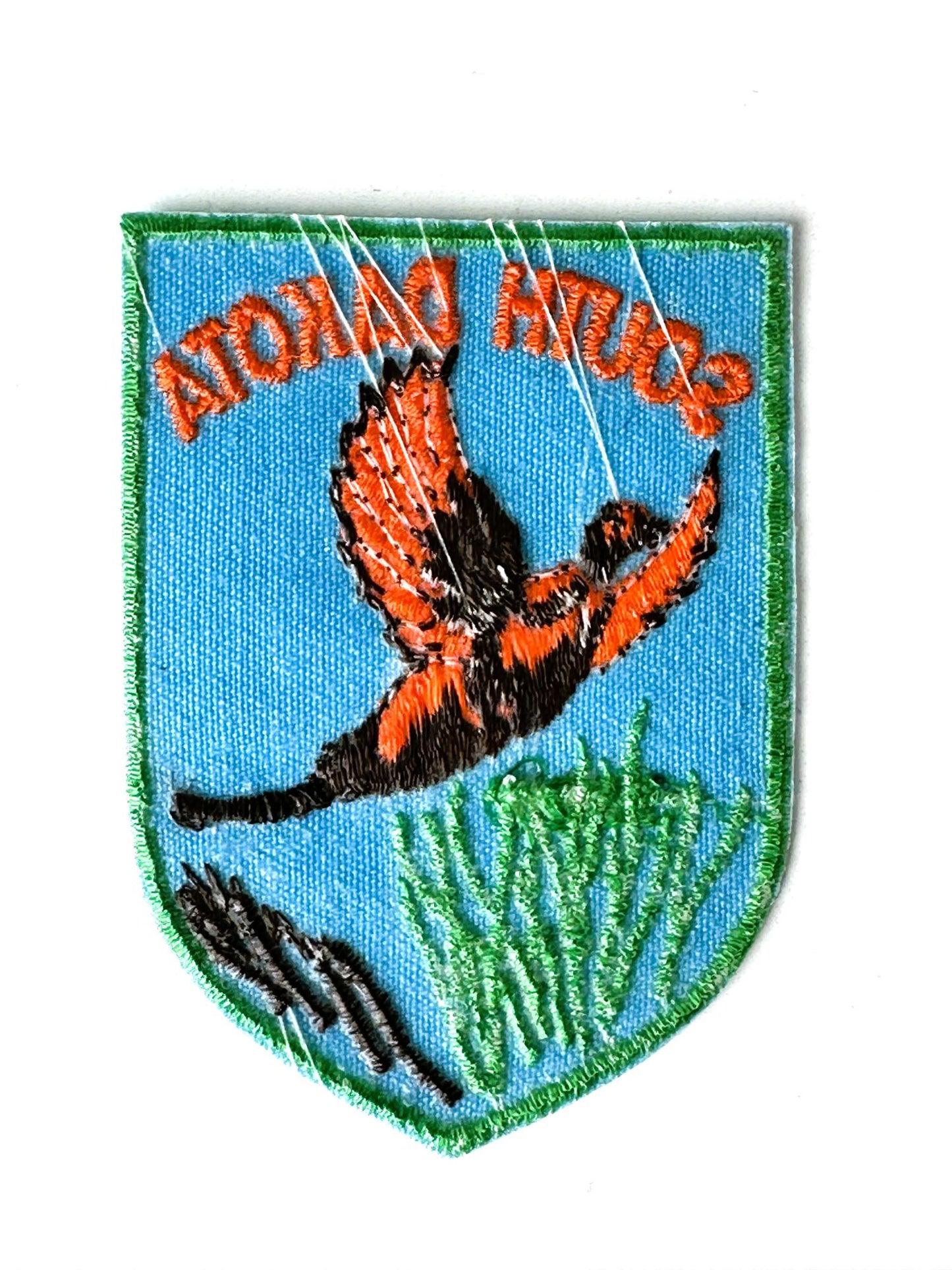 South Dakota State Bird Vintage Patch