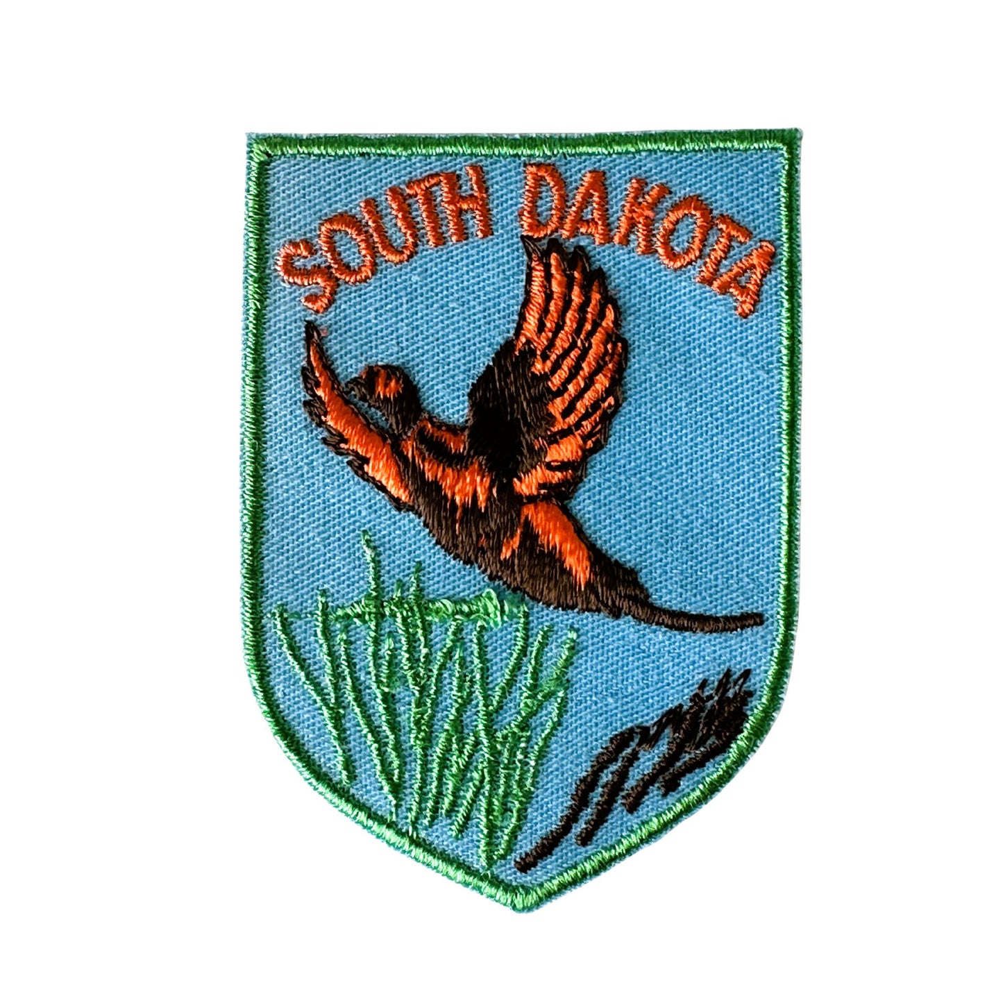 South Dakota State Bird Vintage Patch