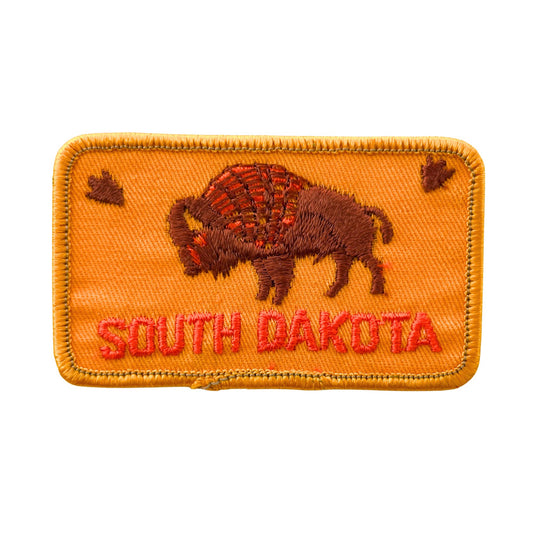South Dakota American Bison Vintage Patch