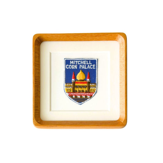 South Dakota Mitchell Corn Palace Vintage Framed Travel Patch