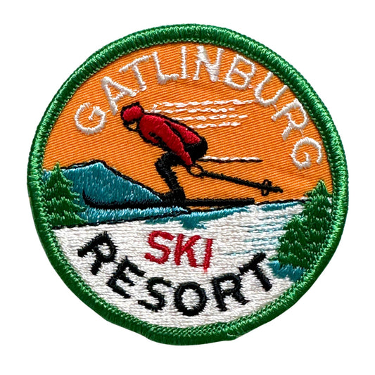 Tennessee Gatlinburg Ski Resort Trail Blazers Vintage Patch