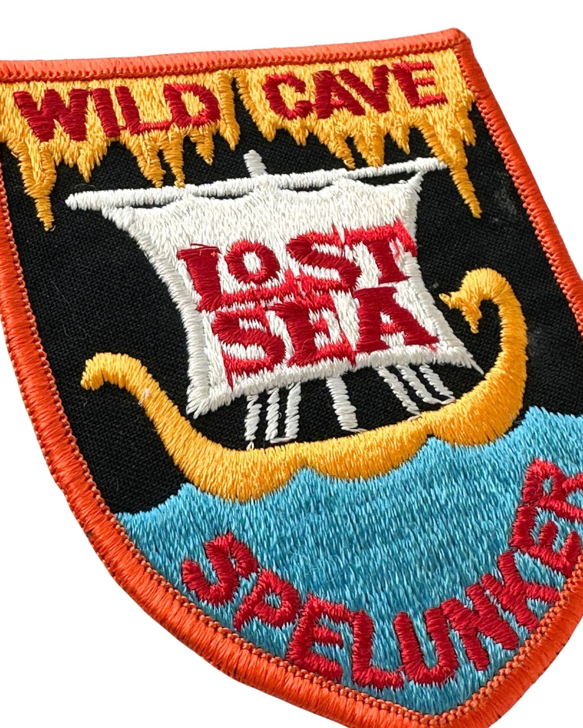 Tennessee Lost Sea Spelunker Wild Cave Large Vintage Patch