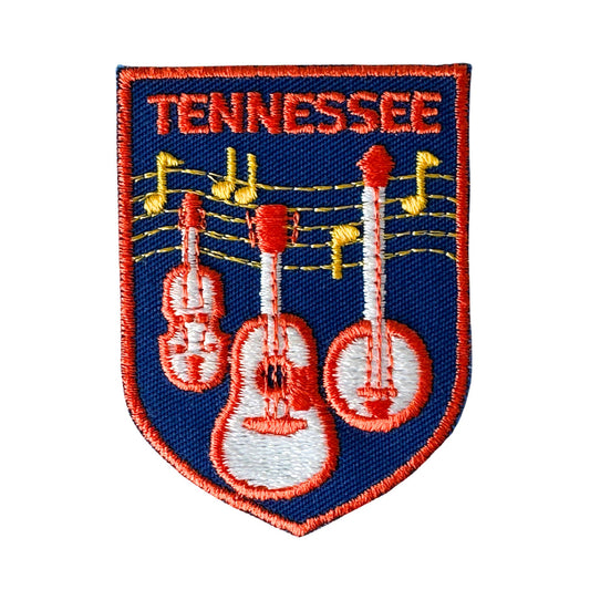 Tennessee Music Vintage Navy Patch