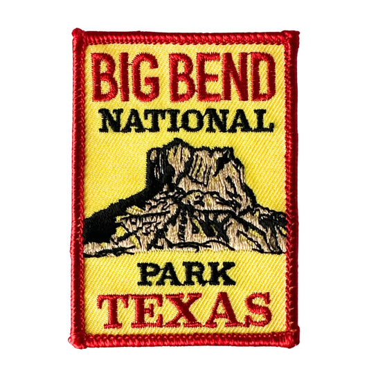 Texas Big Bend National Park Large Vintage Patch