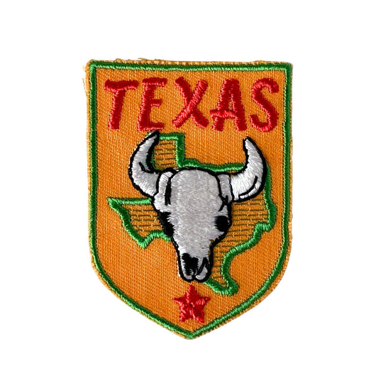 Texas Cattle Horns Vintage Patch
