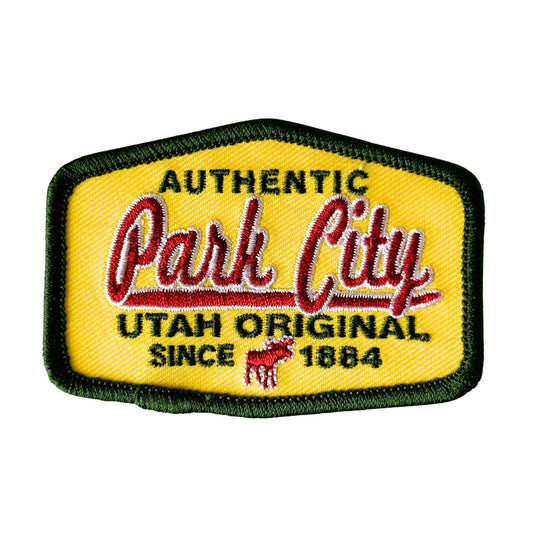 Utah Park City Vintage Patch