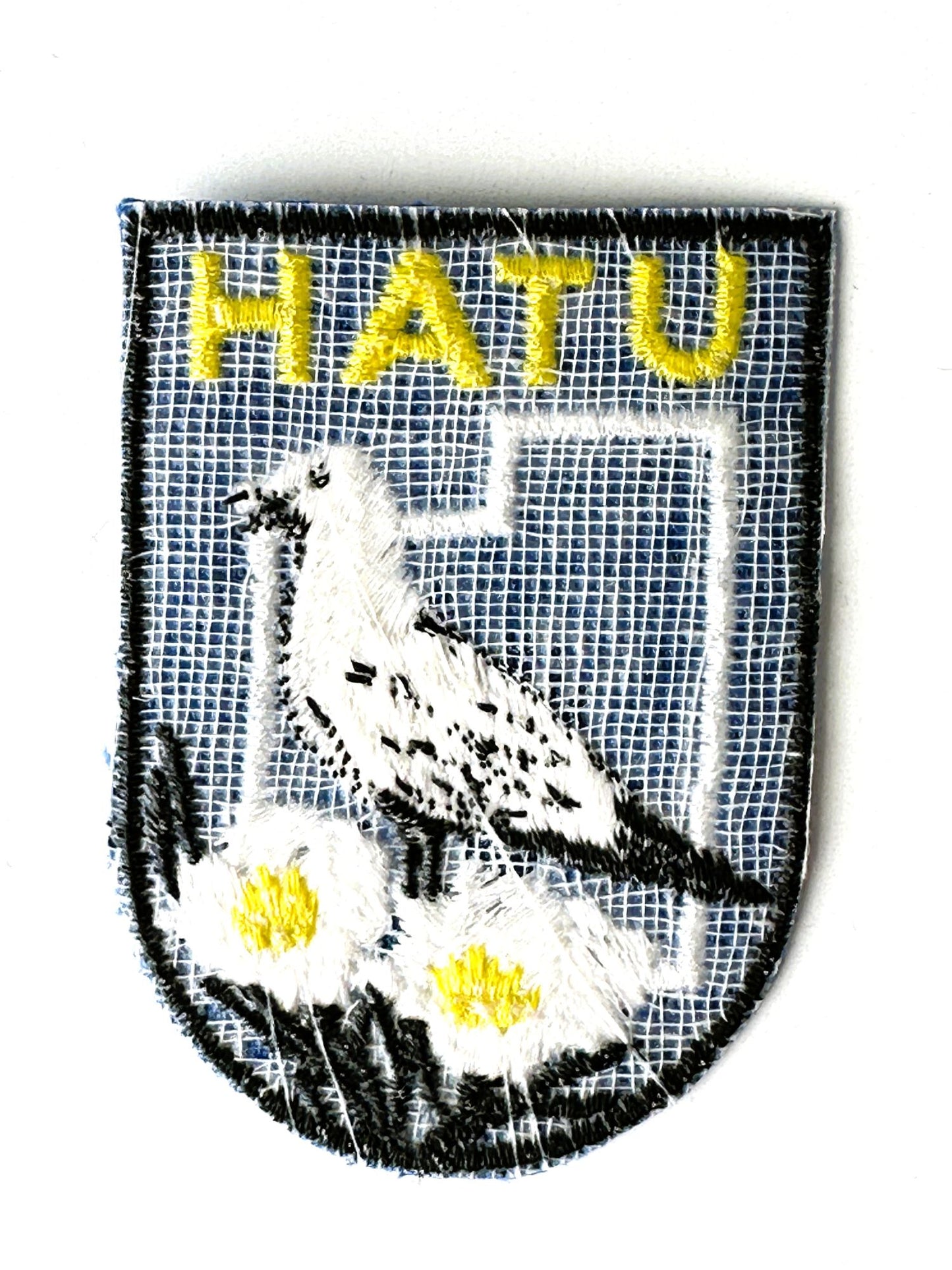 Utah State Bird and Flowers Vintage Patch