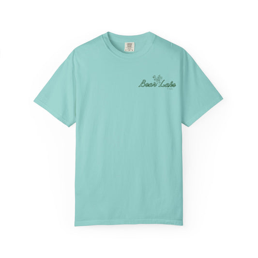 Utah Bear Lake Raspberries Adult Unisex T-Shirt Mint Blue Green