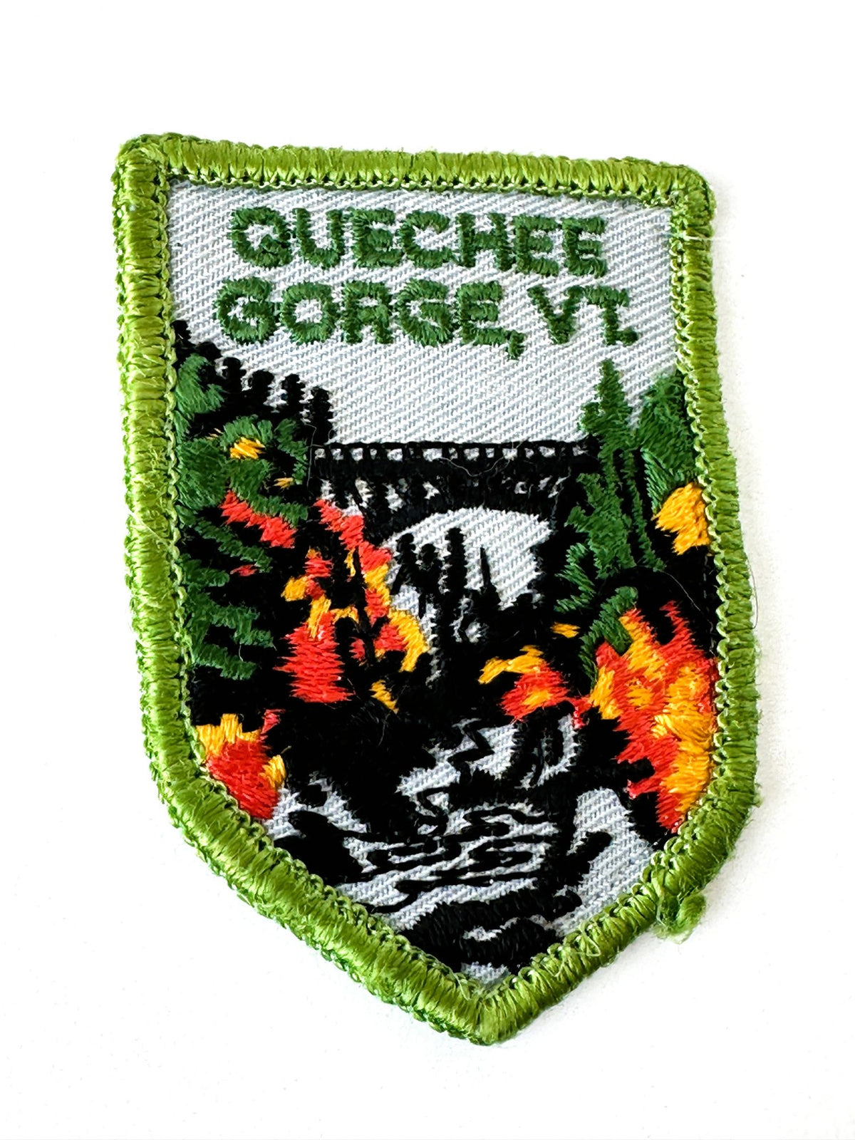 Vermont Quechee Gorge Vintage Patch