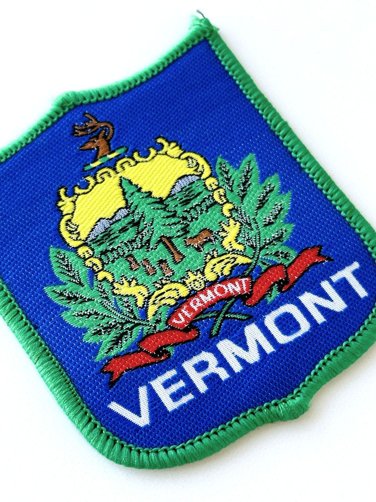 Vermont State Flag Large Vintage Patch