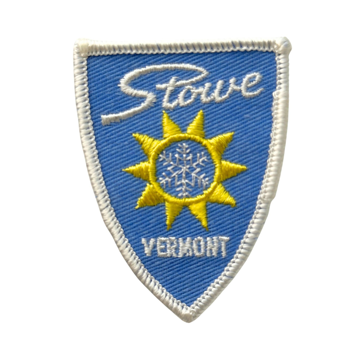 Vermont Stowe Blue Vintage Patch