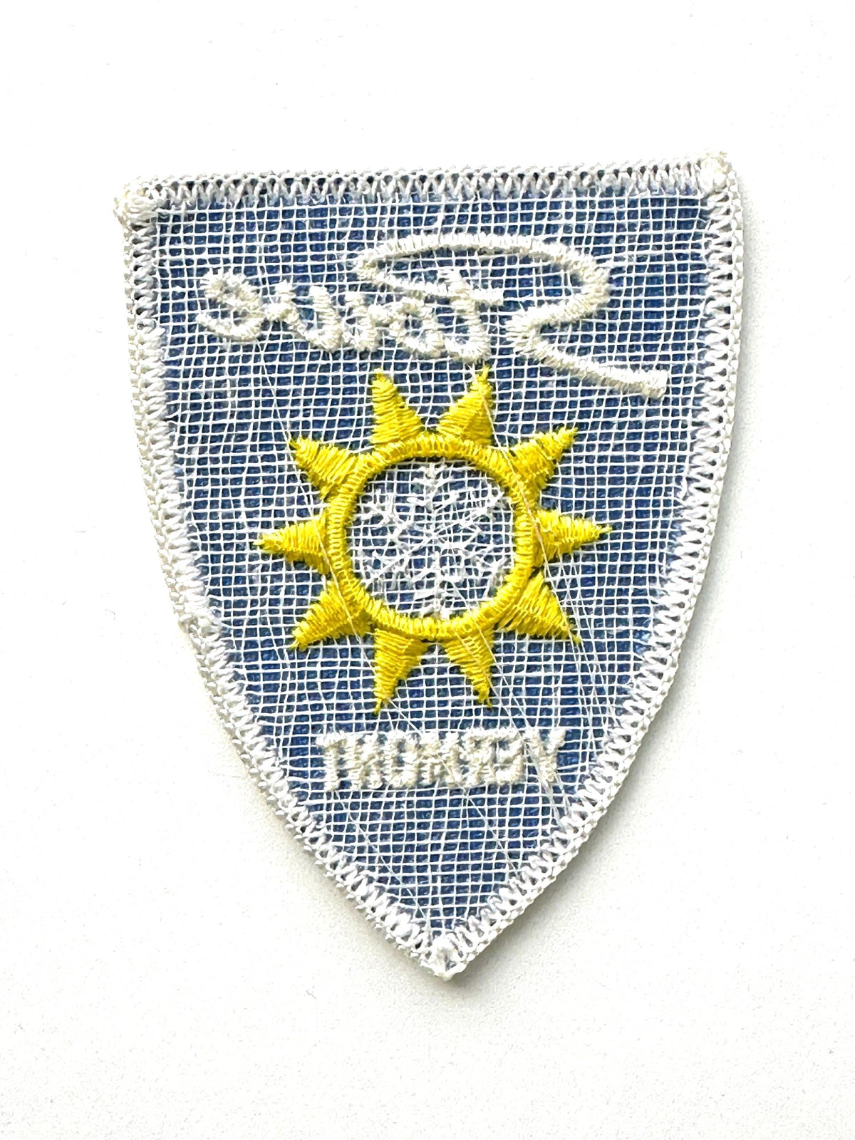 Vermont Stowe Blue Vintage Patch