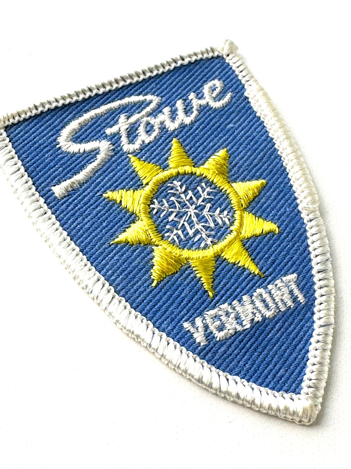 Vermont Stowe Blue Vintage Patch