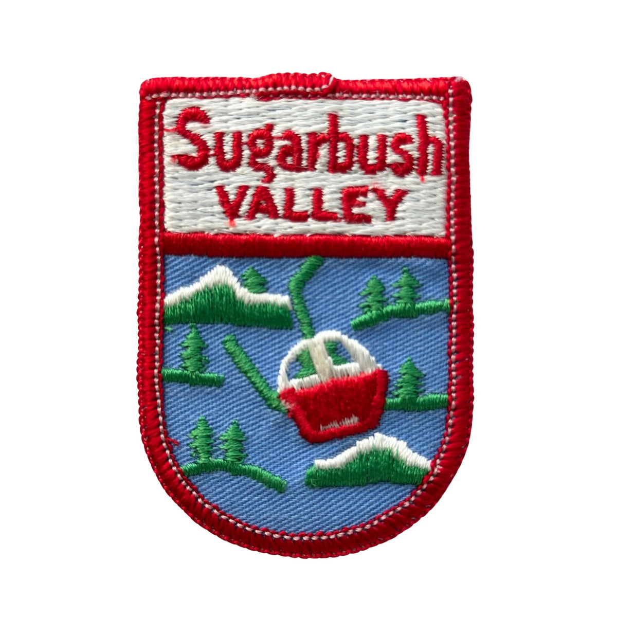 Vermont Sugarbush Valley Ski Lift Vintage Patch