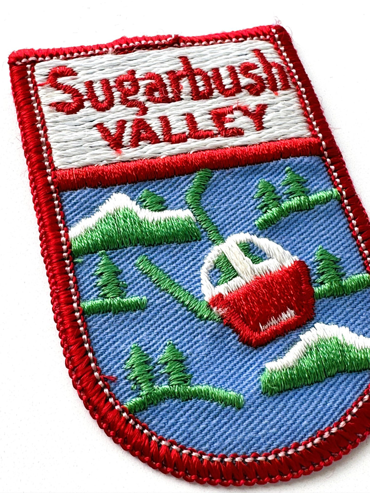 Vermont Sugarbush Valley Ski Lift Vintage Patch