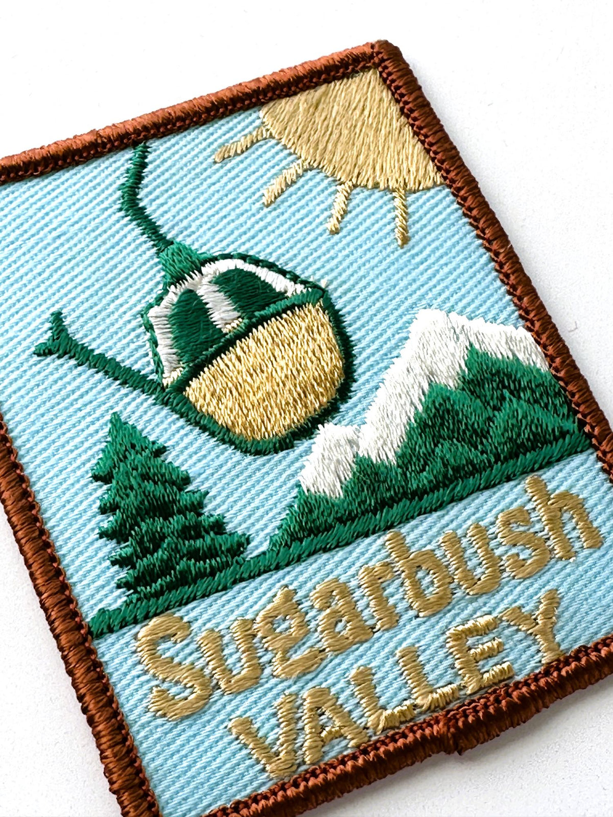 Vermont Sugarbush Valley Sunshine Ski Lift Vintage Patch