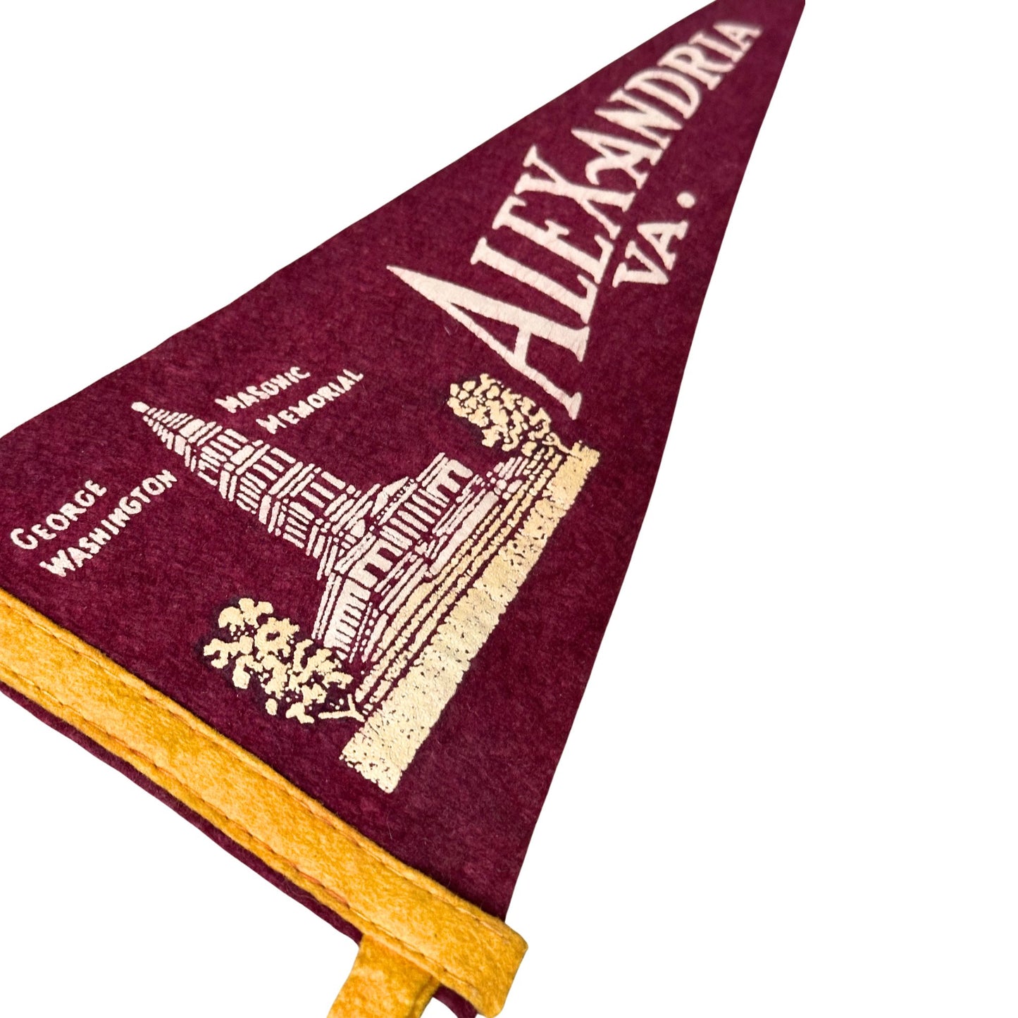 Virginia Alexandria Small Vintage Pennant