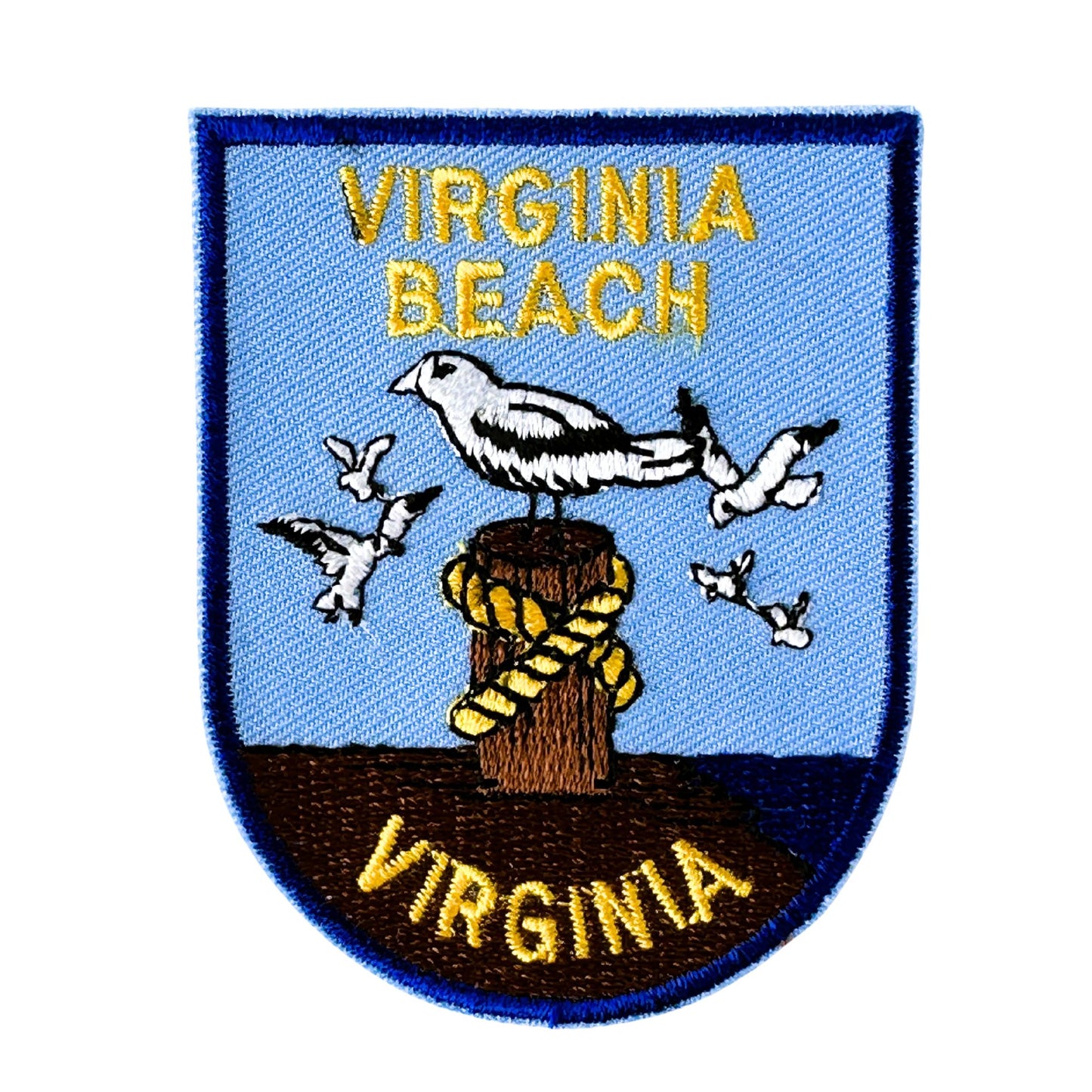 Virginia Beach Seagulls Vintage Patch