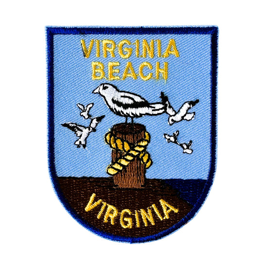 Virginia Beach Seagulls Vintage Patch