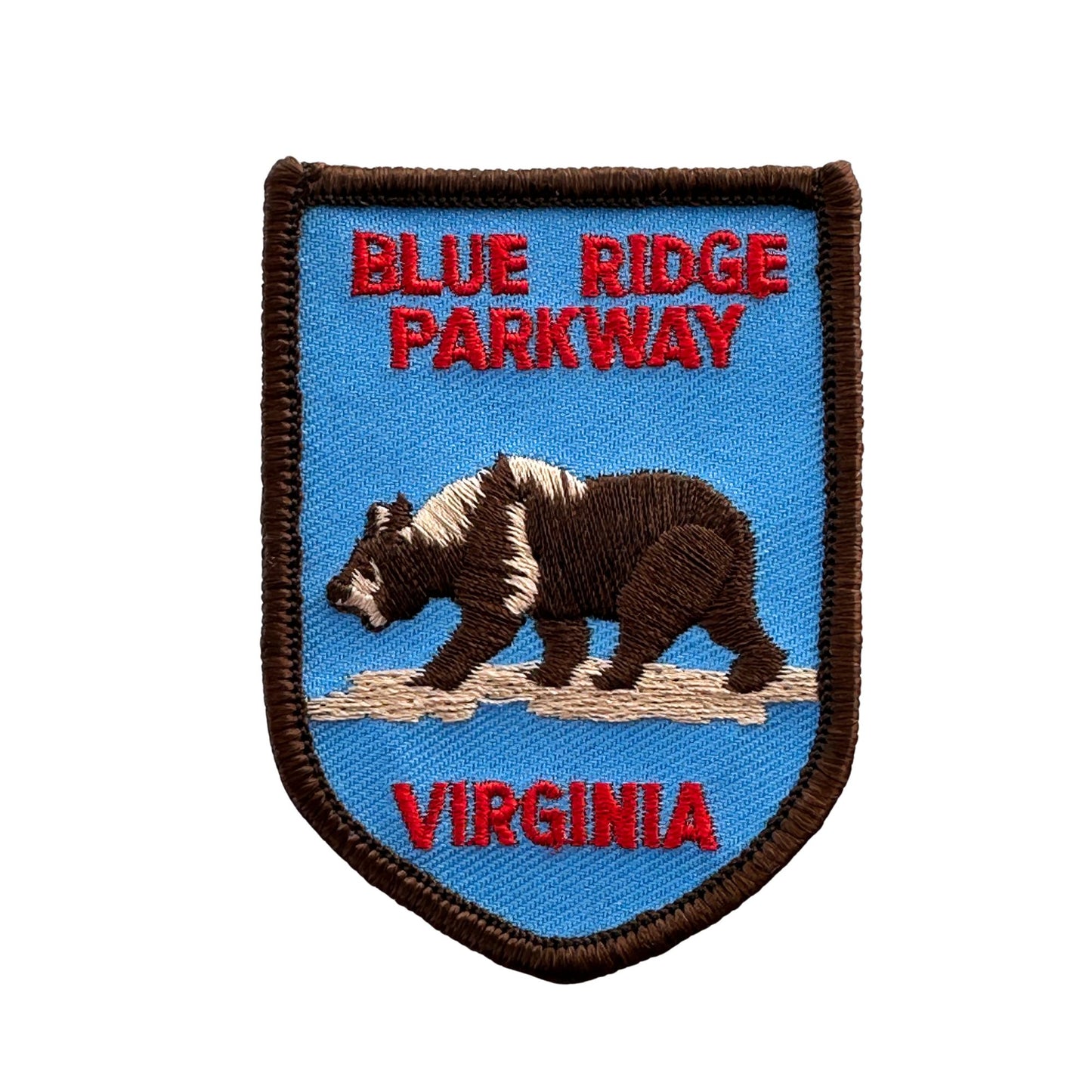 Virginia Blue Ridge Parkway Bear Vintage Patch