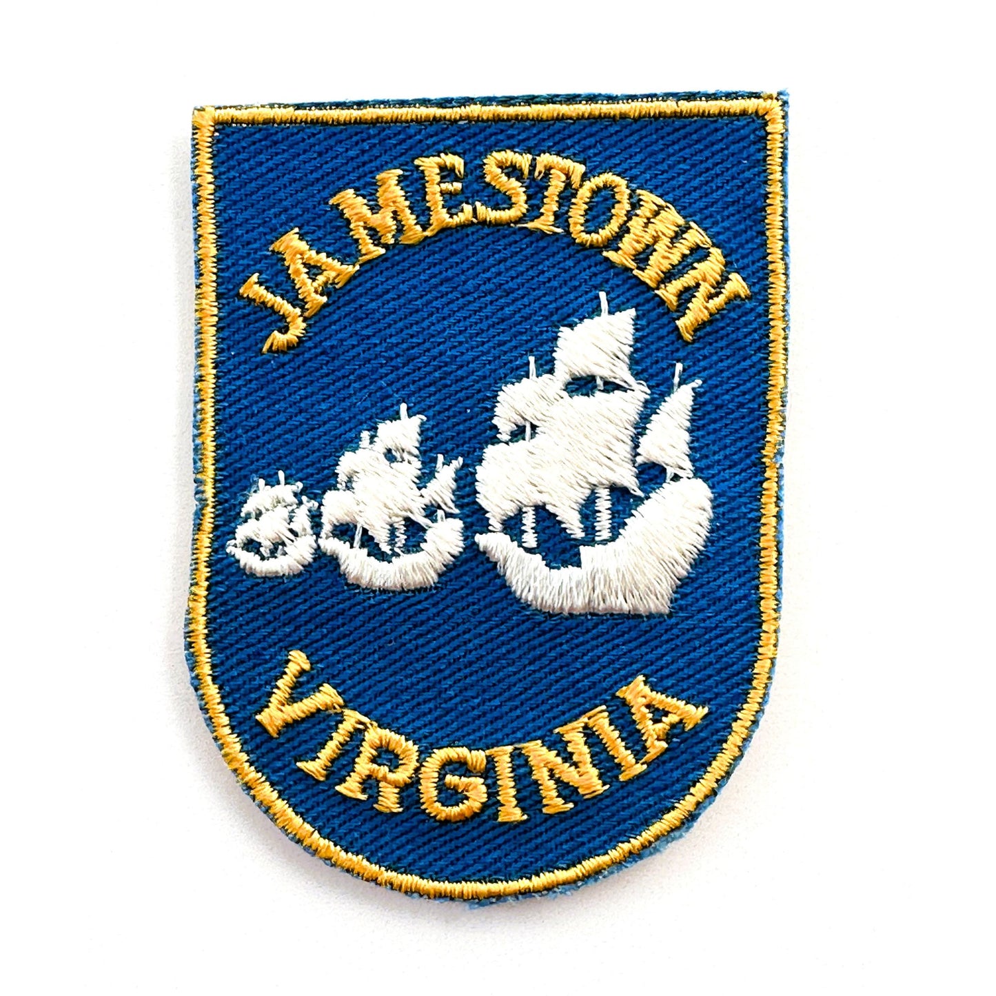 Virginia Jamestown Tall Ships Vintage Patch