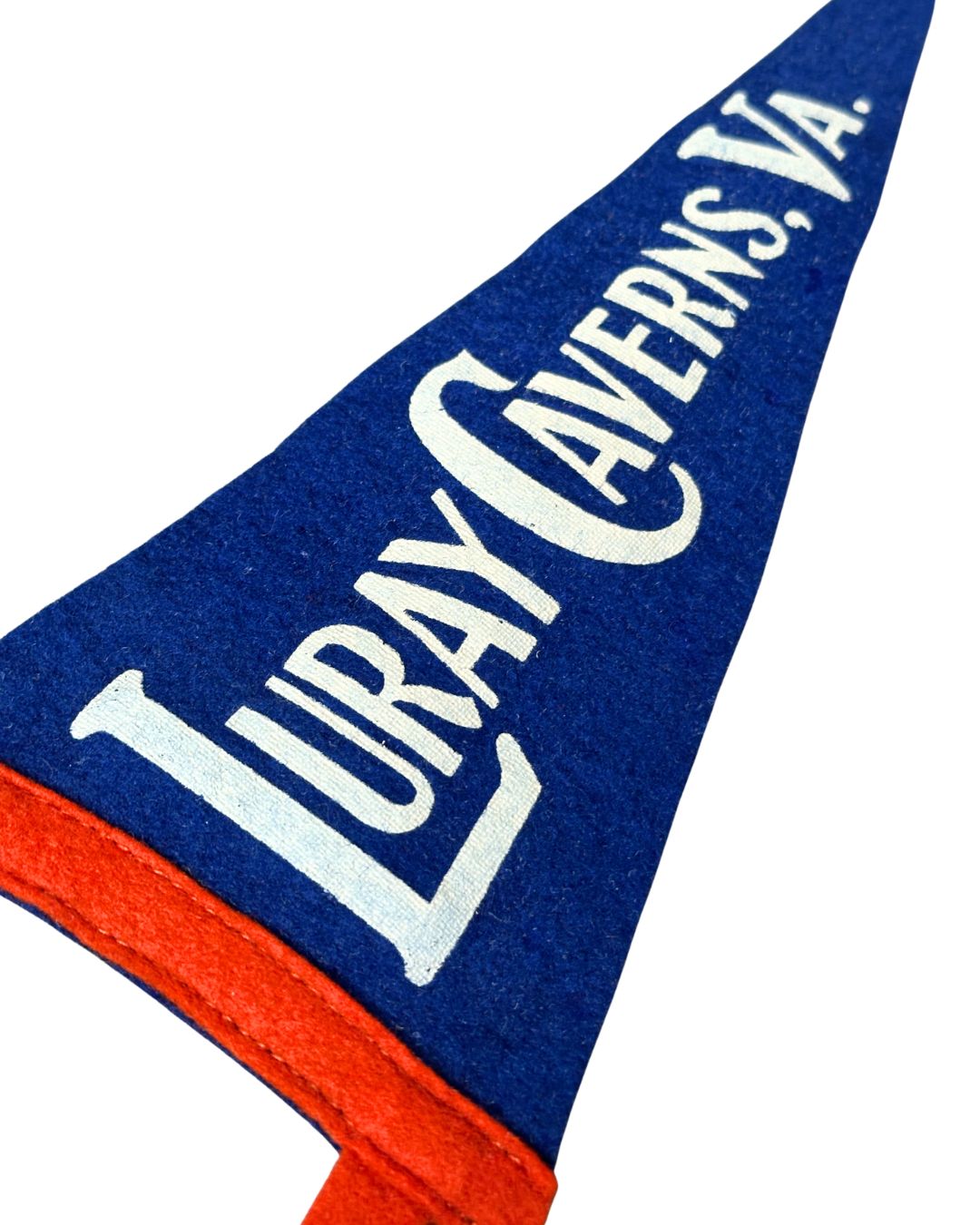 Virginia Luray Caverns Blue Small Vintage Pennant