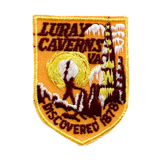 Virginia Luray Caverns Vintage Patch