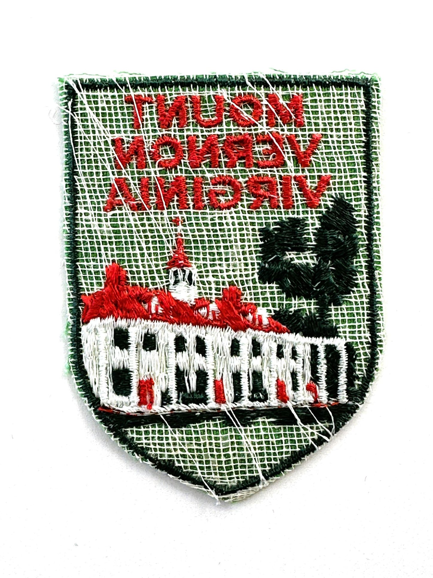 Virginia Mount Vernon Historic Vintage Patch