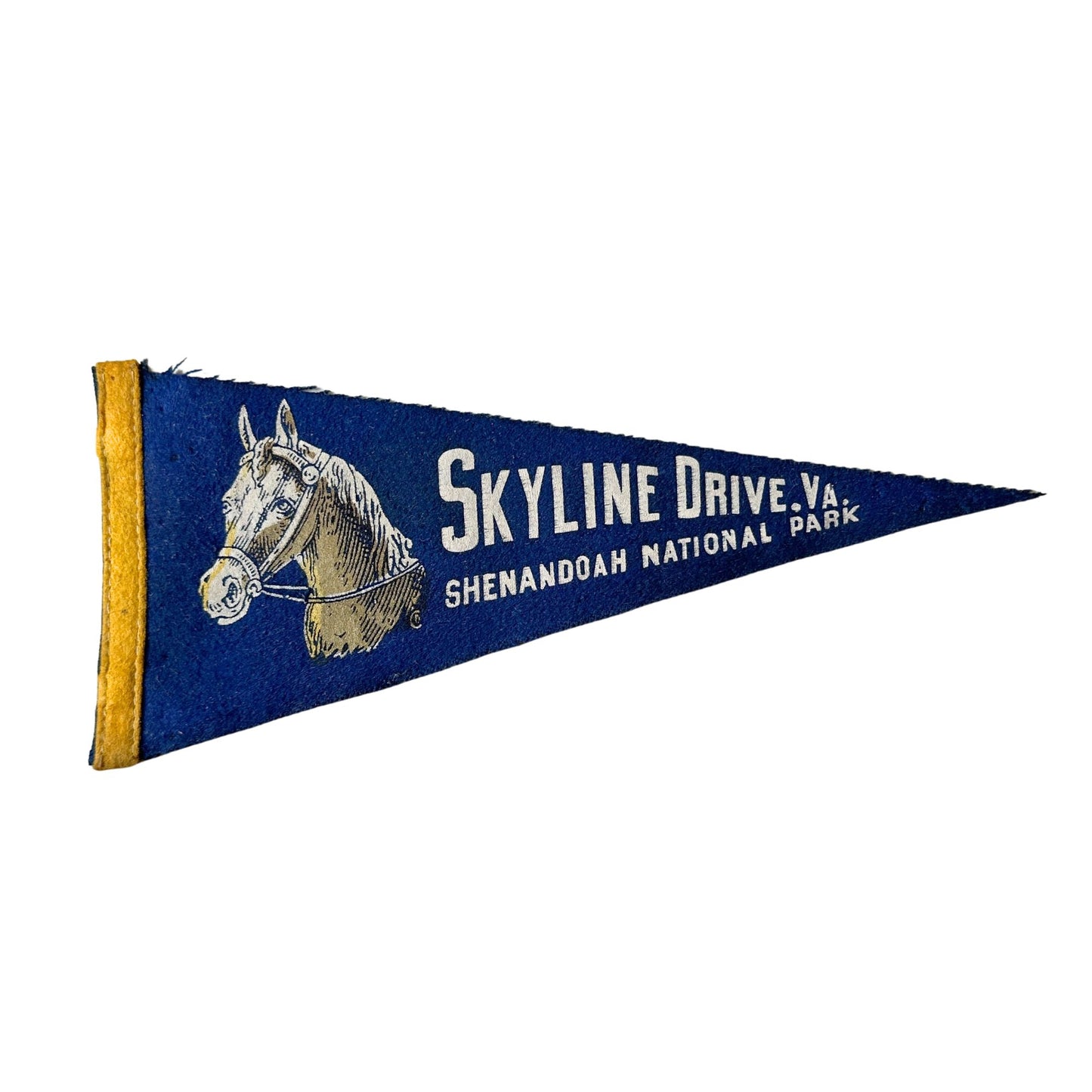Virginia Shenandoah National Park Skyline Drive Rare Small Vintage Pennant