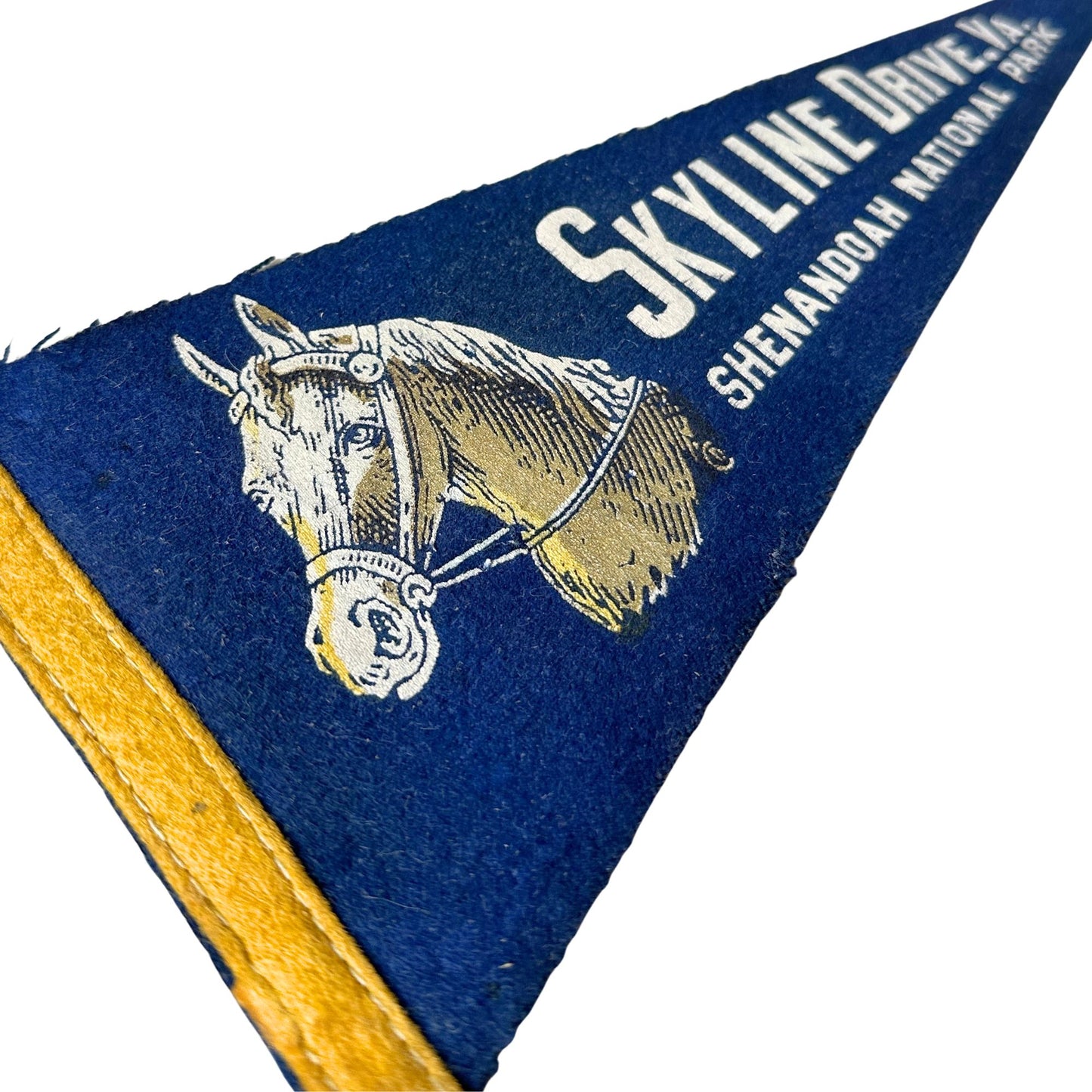 Virginia Shenandoah National Park Skyline Drive Rare Small Vintage Pennant