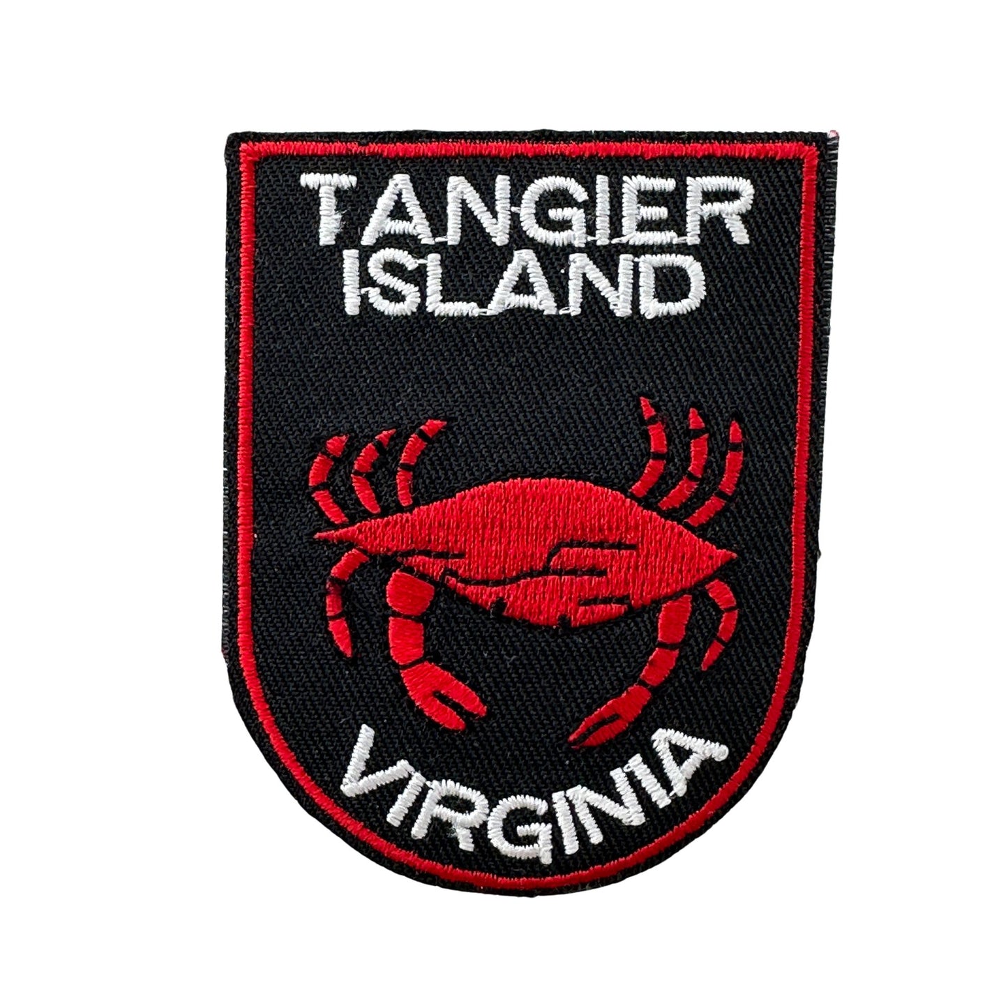 Virginia Tangier Island Red Crab Vintage Patch