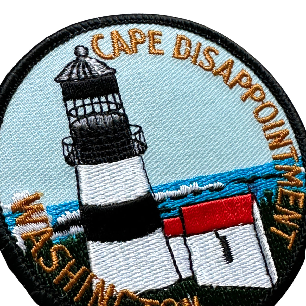 Washington Cape Disappointment State Park Lighthouse Vintage Patch