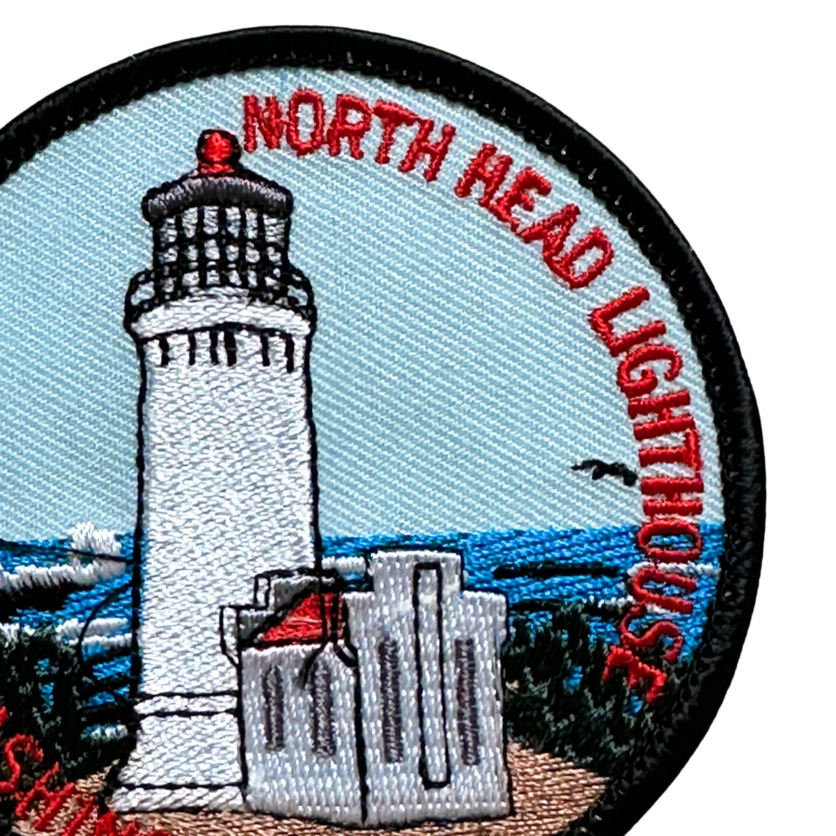 Washington Cape Disappointment State Park North Head Lighthouse Vintage Patch