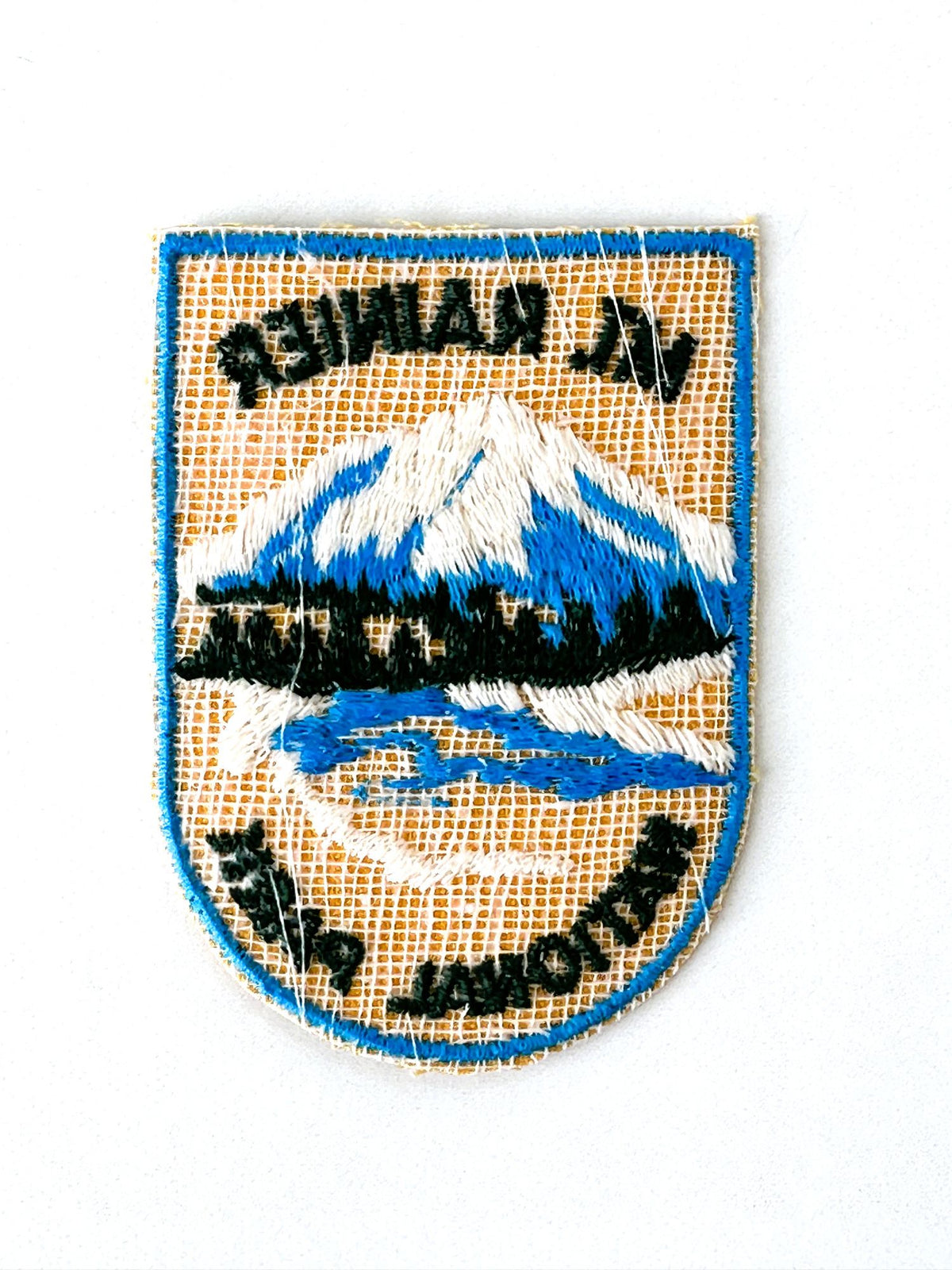 Washington Mt. Rainier National Park Vintage Patch