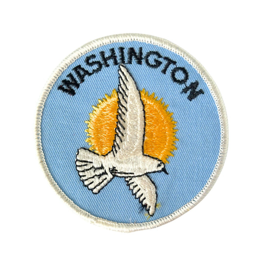 Washington Seagull Large Vintage Patch