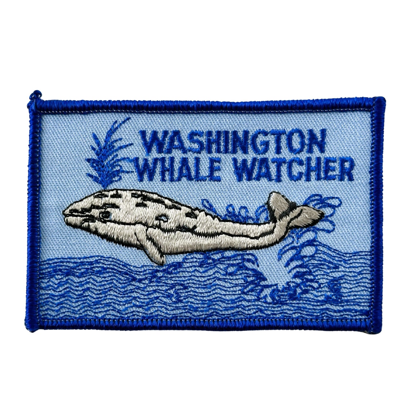 Washington Whale Watcher Large Vintage Patch