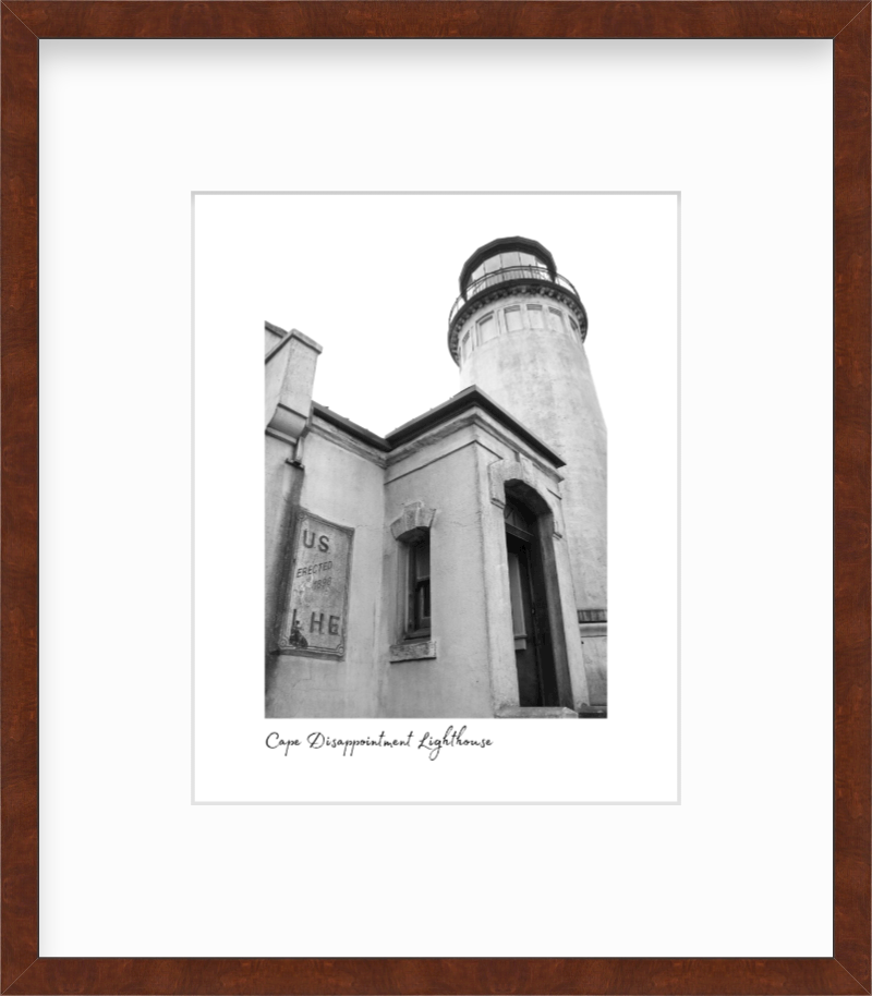Washington Cape Disappointment Lighthouse Giclee Travel Print