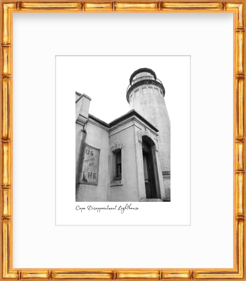 Washington Cape Disappointment Lighthouse Giclee Travel Print