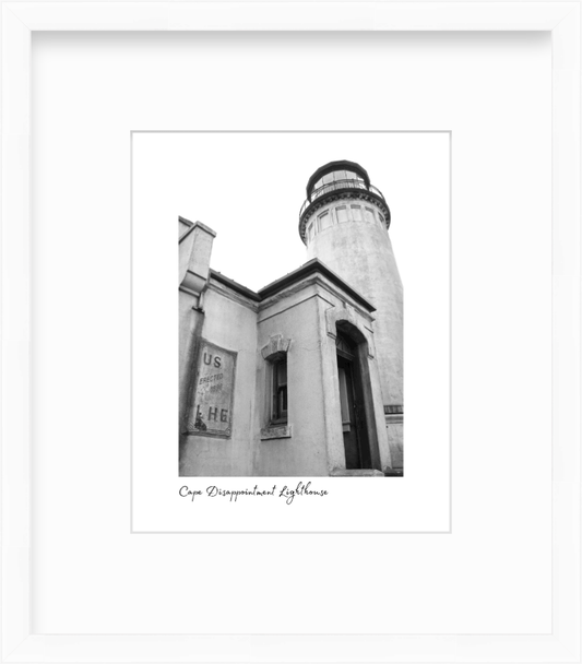 Washington Cape Disappointment Lighthouse Giclee Travel Print