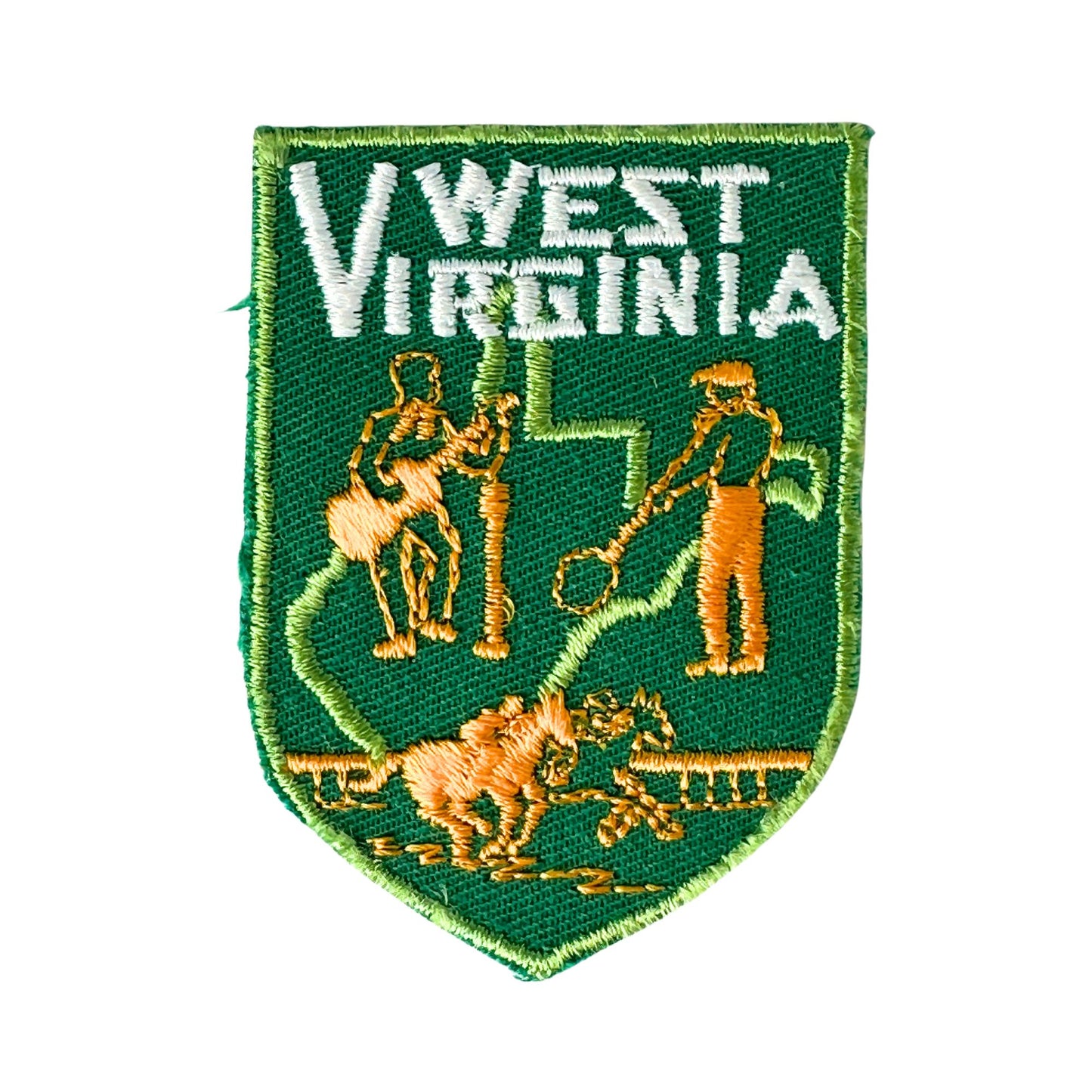 West Virginia Green State Vintage Patch