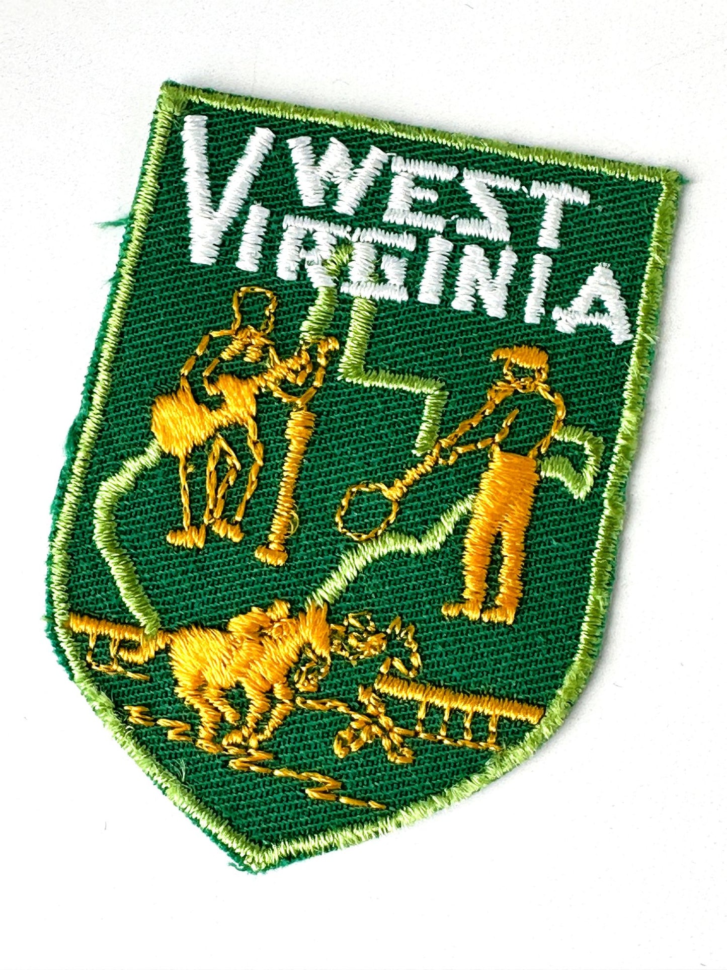 West Virginia Green State Vintage Patch
