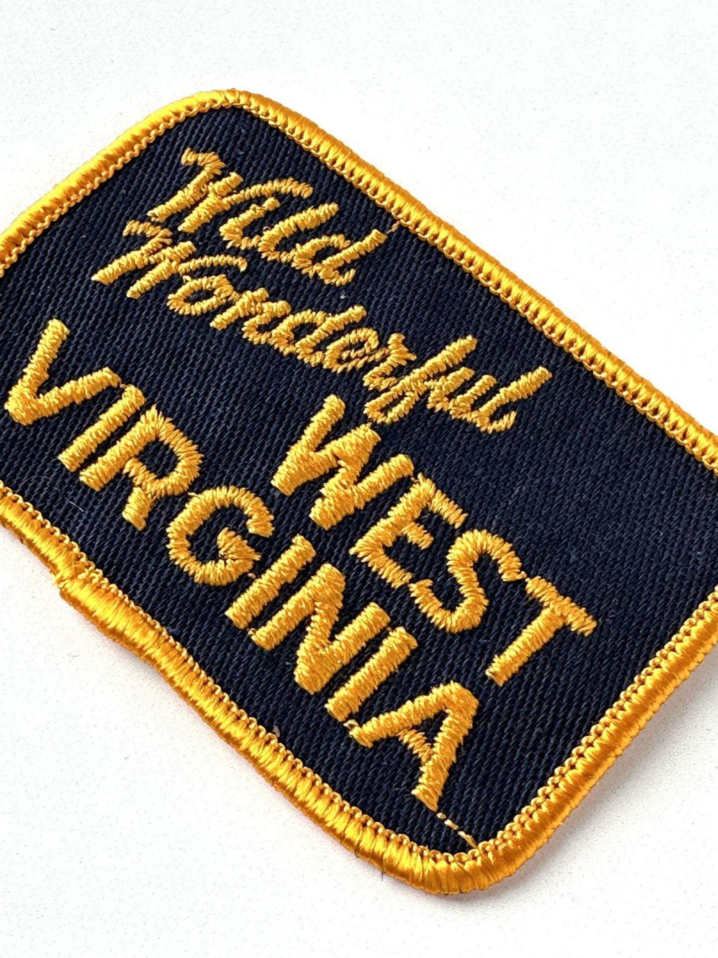 West Virginia Wild Wonderful Large Vintage Patch