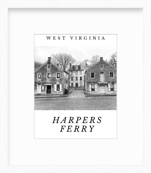 West Virginia Harpers Ferry Giclee Travel Print