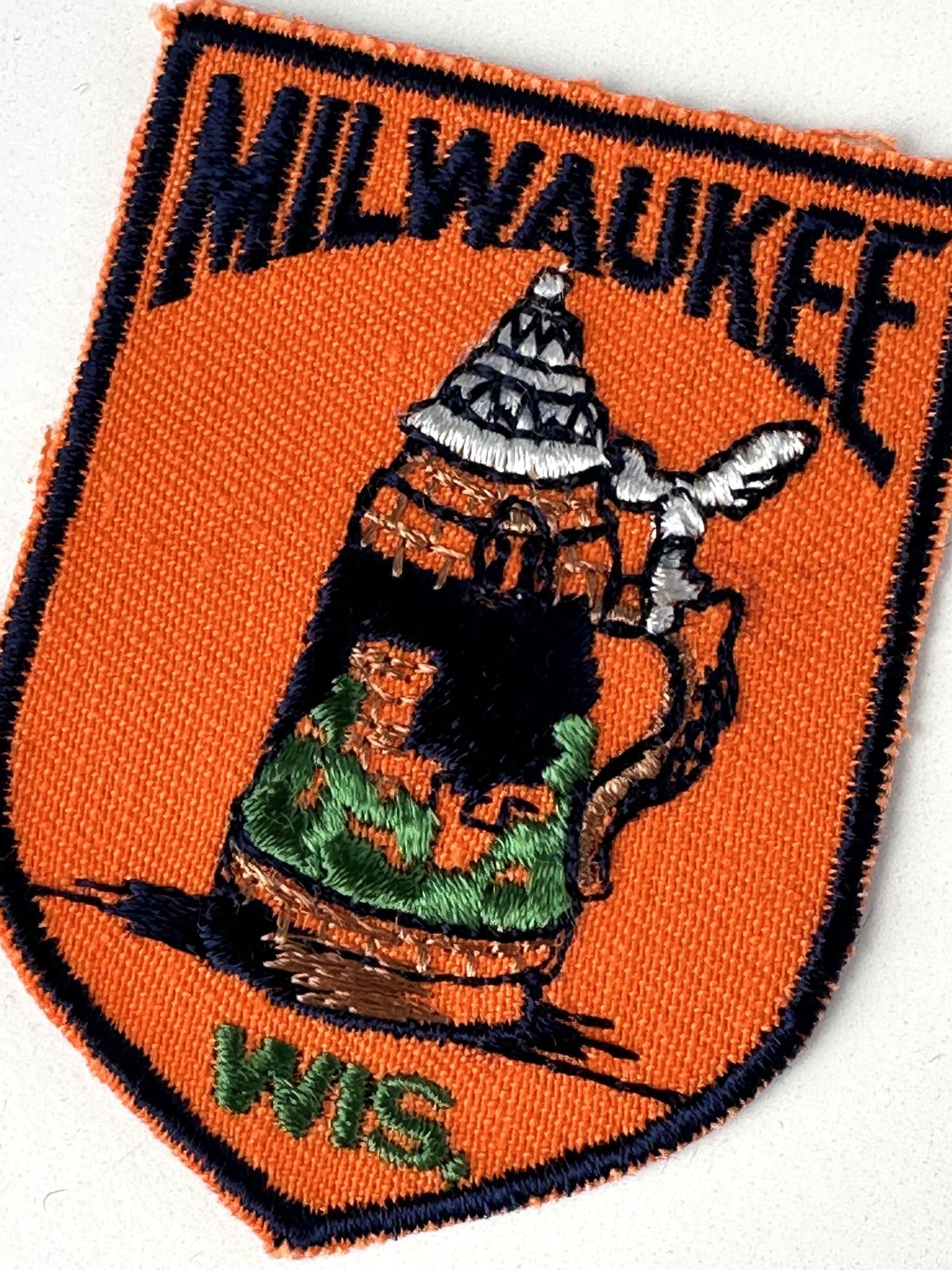 Wisconsin Milwaukee Stein Vintage Patch